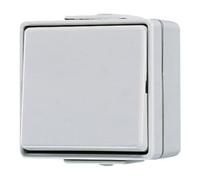 Jung simple complet Interrupteur va-et-vient gris 606W