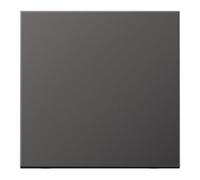 JUNG Bascule pour interrupteur/bouton-poussoir AL2990D Aluminium dark, Bouton + interrupteur, Argent