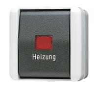 Jung Jung Interrupteur d’arrêt d’urgence chauffage Univ Aus Wechsel 806 HW Quantité:1