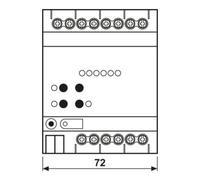 Jung Jung KNX Actionneur chauffage 6 canaux avec régulateur 36006 1S R Quantité:1