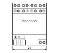 Jung Jung KNX Entrée binaire 8 voies REG Boîtier 4TI 2128 Quantité:1