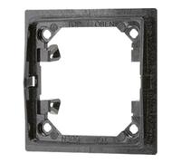 JUNG plaque de maintien pour un interrupteur à bascule, Bouton + interrupteur, Noir