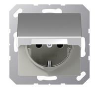 Jung Jung Prise SCHUKO 16 A 250 V avec couvercle rabattable A 1520 BF KL AL Quantité:1