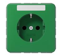 Jung Jung Prise SCHUKO 16A 250V avec champ d’écriture CD 1520 BFNA GN Quantité:1