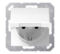 Jung Jung Prise SCHUKO 16A 250V avec couvercle rabattable AS 1520 BFKIKL WW Quantité:1