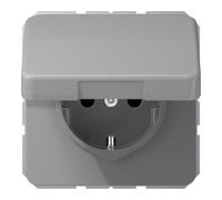 Jung Jung Prise SCHUKO 16A 250V avec couvercle rabattable CD 1520 BFKL GR Quantité:1