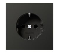 Jung simple Insert Prise 2P+T anthracite AL1520AN