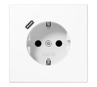 Jung Jung Prise SCHUKO avec USB Type C LS1520-18CWW Quantité:1
