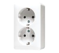 Jung Jung Prise SCHUKO double 16A 250V 6020 A WW Quantité:1