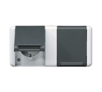 Jung Jung Prise SCHUKO double 16A 250V 8220-1 W Quantité:1