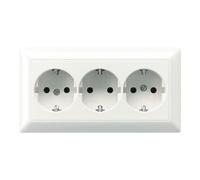 Jung Jung Prise SCHUKO KK 3x 16A 250V AS 523 WW Quantité:1