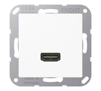 Jung Jung Raccord multimédia aws HDMI avec anneau de support MA A 1112 WW Quantité:1