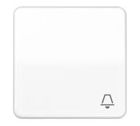Jung Jung Wippe symbole KLINGEL aws pour bouton-poussoir CD 590 K WW Quantité:1