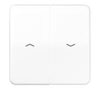 Jung Bike Cache interrupteur pour stores CD595PWW blanc-alpin 1 pièce