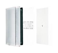 Jung Jung Wippe transparente avec champ d’écriture pour interrupteurs/boutons A 590 NA GL Quantité:1