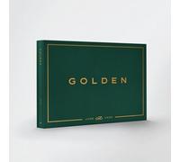 Jung Kook (Bts) - Golden (Shine) [Compact Discs] Postcard, Photo Book, Photos, Poster, Stickers
