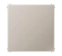 JUNG LS-design cache opaque ES2994B acier inoxydable, Bouton + interrupteur, Argent