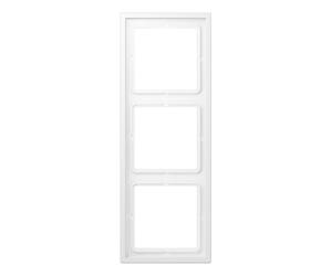 Jung LS Zero Cadre Triple Capot Blanc Mat - LSZ983BFWWM