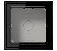 JUNG Ls58 1 ASW saillie Coque avec Cadre pour 1 Socket, Noir