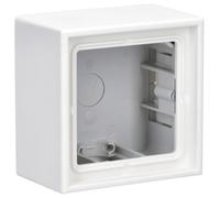 Jung Coque en saillie Ls58 1 Aww avec cadre pour 1 prise murale