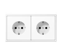 Jung LS990 Boîte de sortie Murale (appareillage WCD) (Prise européenne) - LS1520-2WW