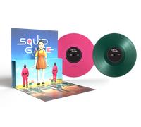 Squid Game – Bande originale – Vinyle 2LP coloré vert et rose – Édition limitée – Import