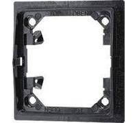 JUNG plaque de maintien pour un interrupteur à bascule, Bouton + interrupteur, Noir