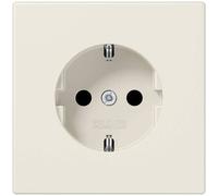 JUNG Prise de courant à contact de LS15 20N, Bouton + interrupteur, Blanc