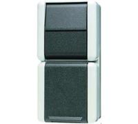 JUNG Prise de courant de sécurité 876W WG800 IP44 m