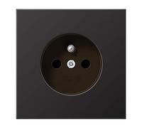 Jung - prises système Frances/belge Serie LS dark aluminium laqué