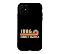 Jung Retro 70s 80s Sunset Stripe Coque pour iPhone 11