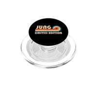 Jung Retro 70s 80s Sunset Stripe PopSockets PopGrip pour MagSafe