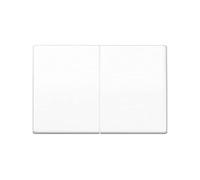 JUNG Rocker, Bouton + interrupteur, Blanc