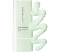 JUNG SAEM MOOL Base correctrice de teint pour la peau, base correctrice de teint verte, formule Cica apaisante, base impeccable pour un teint uniforme, hydratation durable, maquillage coréen