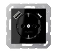 Jung SCHUKO Prise de courant avec USB type AC A1520-15CASW (A1520-15CASW)
