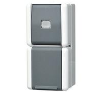 JUNG SCHUKO-Steckdose 16A 250V mit Taster 871 W