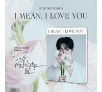Jung Seung Won - I Mean, I Love You-INCL. 11pc Photo Cut, Lyrics Card, Photocard, 2 Postcards, Bookmark + Sticker [Import]
