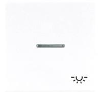 Jung simple Cache Bascule symbole \ éclairage\ blanc LS990KO5LWW 1 pc(s)