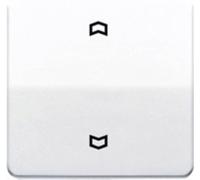 Jung simple Cache Bascule symbole \ flèche\ blanc-alpin CD590PWW 1 pc(s)