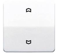 Jung simple Cache Bascule symbole flèche blanc crème CD590P 1 pc(s)