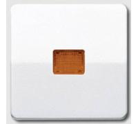 Jung simple Cache Interrupteur avec témoin lumineux, Bouton-poussoir avec témoins lumineux blanc-alp