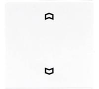 Jung simple Cache Interrupteur pour stores, Interrupteur / bouton-poussoir pour stores blanc LS990PWW 1 pc(s)