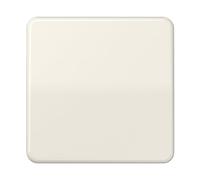 Jung simple Cache Interrupteur va-et-vient, Bouton-poussoir blanc crème CD590