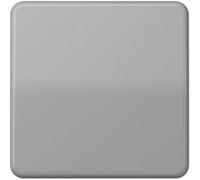 Jung simple Cache Interrupteur va-et-vient, Bouton-poussoir gris CD590GR 1