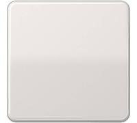 Jung simple Cache Interrupteur va-et-vient, Bouton-poussoir gris CD590LG 1