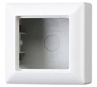 Jung simple Cadre Boîtier montage apparent (en saillie) blanc-alpin AS581AWW 1