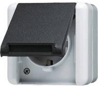 Jung simple Cadre saillie Prise de courant gris 820W 1 pc(s)