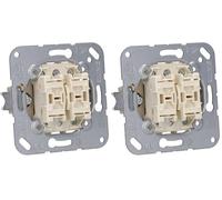 Jung simple Insert Bouton-poussoir 532-4U (Lot de 2)