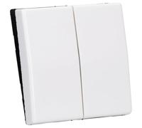 Jung simple Insert Bouton-poussoir blanc-alpin AS591-5WW