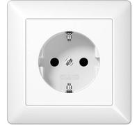 Jung simple Insert Prise 2P+T blanc-alpin AS1520KIWW 1 pc(s)